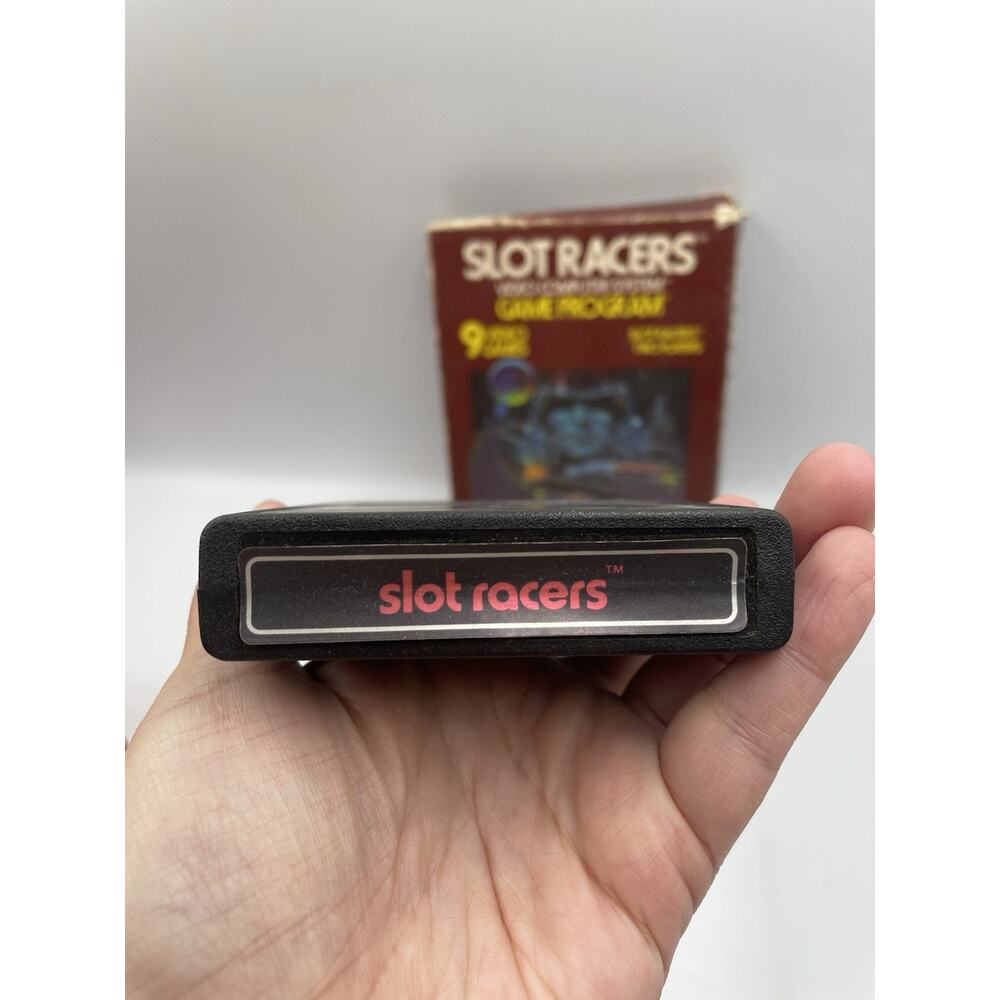 Slot Racers Atari 2600 1978 - CIB - Tested - Picture 5 of 10